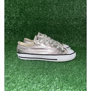 Converse All Star Rose Gold / Pink Low Top Sneakers Girls Youth Size 3